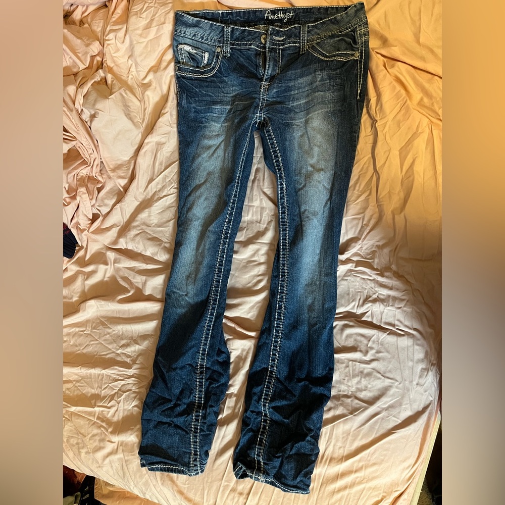 low rise Amethyst Bootcut Jeans